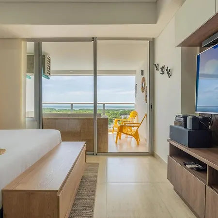 Apartamento Cb1034 | Relajate En Hamaca Con Vista A La Laguna Y Toque Tropical