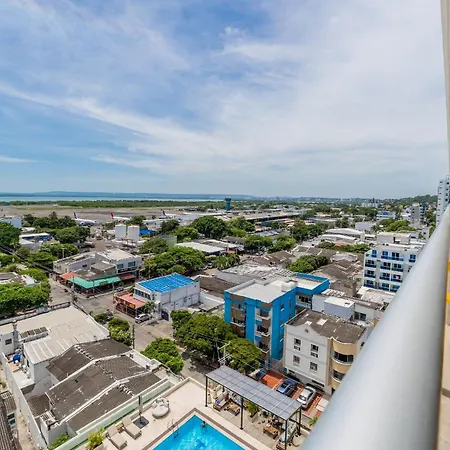 Cb1034 | Relajate En Hamaca Con Vista A La Laguna Y Toque Tropical * Cartagena